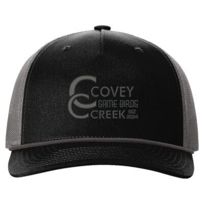 Embroidered Covey Creek 112FPR - Five-Panel Trucker with Rope Cap Thumbnail